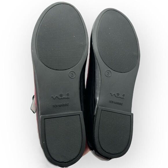 NWT Nina Toddler Girls Merrilyn T Strap Ballet Flats Black Size 3M - Picture 11 of 11